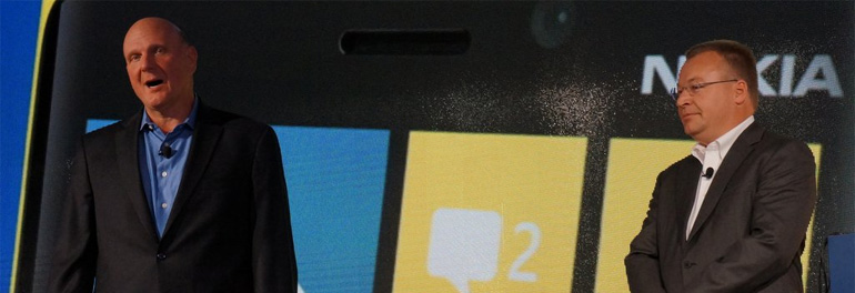 Встреча лидеров Nokia и Microsoft
